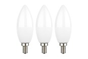 LED-lyspære - EGLO LED-lyspære C37 4.9W 470LM OPAL 3 STK E14 - 117521