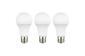 LED-lyspære - EGLO LED-lyspære E27 A60 9W 806LM 3000K 3 STK OPAL E27 - 117523