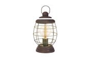 Lamper - EGLO BAMPTON BORD ANTIKK BRUN - 49288