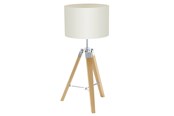 Lamper - EGLO LANTADA BORD KROM/BEIGE - 94323