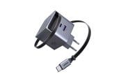 Mobil - Adaptere og ladere - UGREEN 45 W GaN Fast Charger with Retractable Cable - 65822