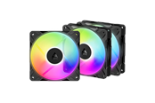 Kabinettvifte - Arctic P12 Pro Reverse A-RGB - 3 Pack - Kabinettvifte - 120mm - Svart - ACFAN00333A