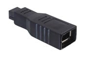 FireWire-/ThunderBolt-kabel - DeLOCK - IEEE 1394 adapter - FireWire 800 to 6 PIN FireWire - 65154