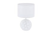 Lamper - EGLO MONTALBANO BORD 2L H385 HVIT - 98381