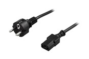 Strømkabel (intern) - Deltaco DEL-111M - power cable - power CEE 7/7 to power IEC 60320 C13 - 5 m - DEL-111M