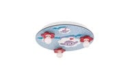 Lamper - EGLO LALELU TAKLAMPE 3L Ø400 LYS GRÅ - 97705