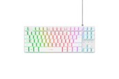 Tastatur - Trust GXT833 Thado TKL - Nordisk - Hvit - 25899