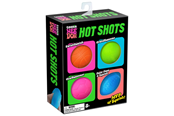 Små gaver til barn - NeeDoh Teenie Hot Shots 4 -Pack - 200108