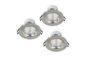 Lamper - EGLO SALABAT INNEBYGD. SETT Ø88 3X450LM 4000K SPJELD. IP44 BS - 31865