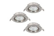 Lamper - EGLO MAZUBY INNEBYGD. KIP SETT Ø87 GU10 3X345LM BS - 31921