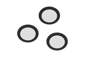 Lamper - EGLO ABIUL INNEBYGD. SETT Ø86 CCT 3X300LM SPJELD. IP44 SVART - 31934