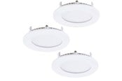 Lamper - EGLO FUEVA 3 INNEBYGD. SETT Ø85 3X2,7W 3X300LM - 34014