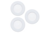 Lamper - EGLO FUEVA 6 INNEBYGD. SETT Ø88 CCT 3X3,7W 1350LM HVIT - 901394