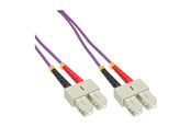 Nettverkskabel - InLine patch cable - 2 m - 2 m - purple - Purpur - 2m - 83502P