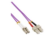 Nettverkskabel - InLine patch cable - 5 m - 5 m - purple - Purpur - 5m - 88645P