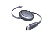 USB - UGREEN USB-C til USB-C PD Hurtigladende uttrekkbar kabel, 1 m - 65905