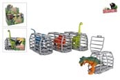 Små gaver til barn - Pocket Money Dinosaur In Cage - assorted - 570373