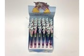Små gaver til barn - Pocket Money Unicorn Glitter Pen 15cm - assorted - 590218