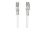 Nettverkskabel - Lanberg patch cable - 10 m - grey RAL 7035 - Grå - 10m - PCF5-10CC-1000-S