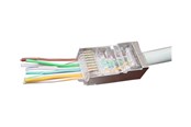 Nettverkskabel - Gembird Cablexpert network connector - Sølv - LC-PTF-01/10