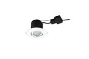 Lamper - EGLO PENETO 2 INNEBYGD. KIP ISOL. LØKKE Ø108 GU10 400LM HVIT - 96862