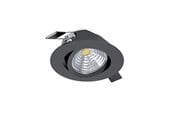 Lamper - EGLO SALICETO INNEBYGD. KIP Ø88 450LM 4000K DAMPPB. SVART - 33997
