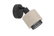Lamper - EGLO ROSLEY SPOT E14 SVART/LIN - 43656