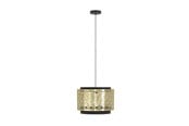 Lamper - EGLO SANBACH PENDEL Ø420 E27 SVART/MESSING - 43981