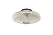 Lamper - EGLO MIDSUMER TAKLAMPE Ø380 E27 SVART/KREMFARGET - 43998