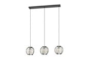 Lamper - EGLO WAVERTON LANGBORD L920 E27 SVART/TRE/HVIT - 44007