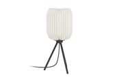 Lamper - EGLO BELGRAVE BORD H440 E27 SVART/HVIT FSC - 44103