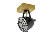 Lamper - EGLO GATEBECK SPOT E14 TRE/SVART - 49076
