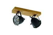 Lamper - EGLO GATEBECK SPOT 2XE14 TRE/SVART - 49077