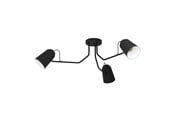 Lamper - EGLO LORETO TAKLAMPE 3XE27 Ø1145 SVART - 900188