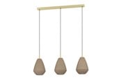 Lamper - EGLO CAPRAROLA LANGBORD 3L BM/SAND - 900813