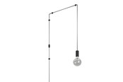 Lamper - EGLO PINETINA PENDEL E27 SVART - 900976