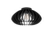 Lamper - EGLO COSSANO 3 TAK E27 Ø450 SVART/TRE - 901001
