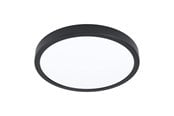 Lamper - EGLO FUEVA 5 PLAFOND Ø285 2400LM M/SENSOR SVART - 901014