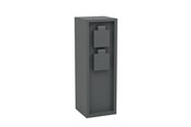 Lamper - EGLO PARK 5 UTENDØRS SØYLE M/2 SCHUKOSTIK IP54 SVART - 901031