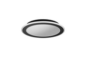Lamper - EGLO MACCHIONI TAKLAMPE Ø380 CCT 2360LM DEMPERB. SVART M/KRYSTALLEFFEKT - 901238