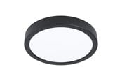 Lamper - EGLO FUEVA 6 PLAFOND Ø210 CCT 11.5W 1550LM SVART - 901298