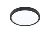 Lamper - EGLO FUEVA 6 PLAFOND Ø280 CCT 14.2W 2000LM SVART - 901299