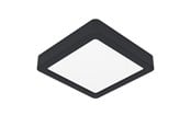 Lamper - EGLO FUEVA 6 PLAFOND 150X150 CCT 7W 1100LM SVART - 901302