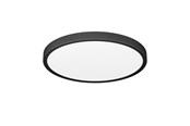 Lamper - EGLO FUEVA 6 PLAFOND Ø280 CCT 14.2W 2000LM IP44 SVART - 901326
