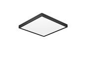 Lamper - EGLO FUEVA 6 PLAFOND 220X220 CCT 10.5W 1700LM IP44 SVART - 901329