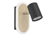 Lamper - EGLO RIMBOCCHI SPOT L180 7W 850LM TRE/SVART - 901631