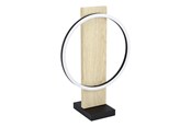 Lamper - EGLO BOYAL BORD 12W 1700LM SVART/EIK FSC - 901718
