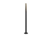 Lamper - EGLO BARBOTTO FLOOR GU10 SVART/EIK FSC - 901735