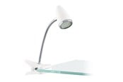 Lamper - EGLO RICCIO 1 CLAMP SPOT 3W HVIT I POSE - 94329