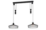 Lamper - EGLO WINKWORTH LANGBORD 2XE27 MØRK BRONSE - 43438